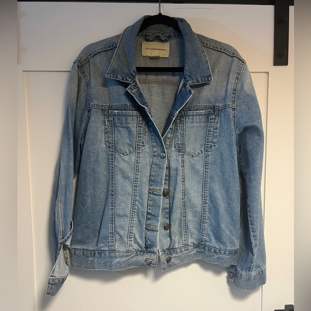 Pilcro (Anthropologie) - Light Blue Denim Jacket